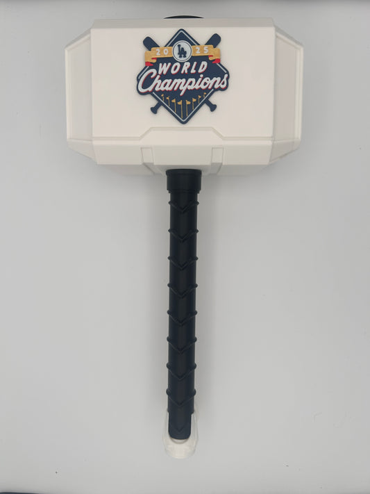 Los Angeles Dodgers 2025 Championship Hammer