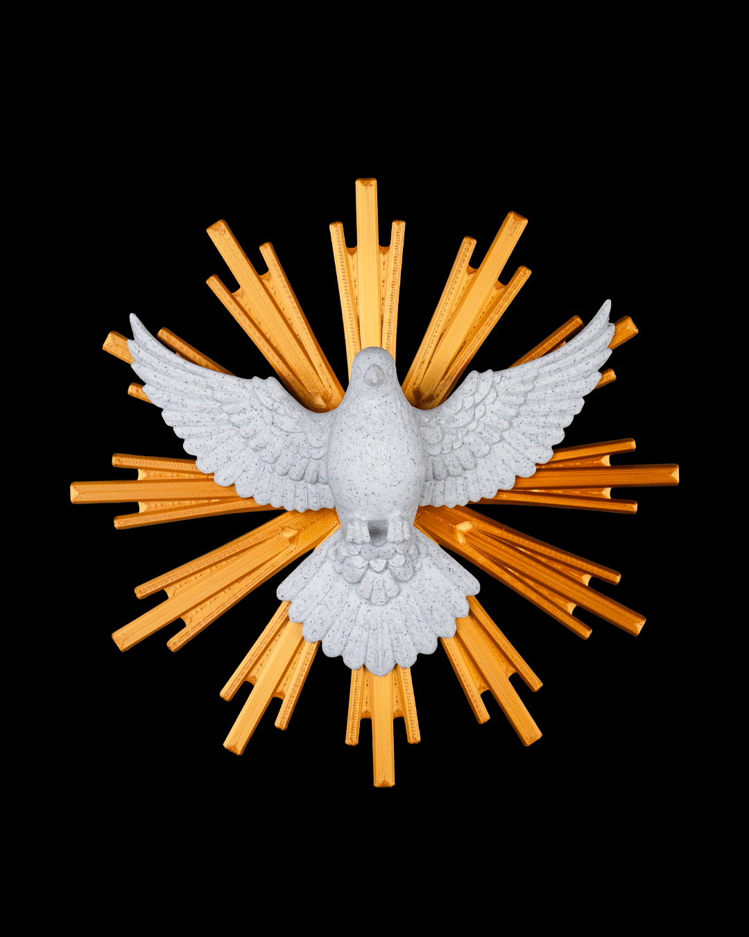 3810 - Dove of Peace - Wall Mount