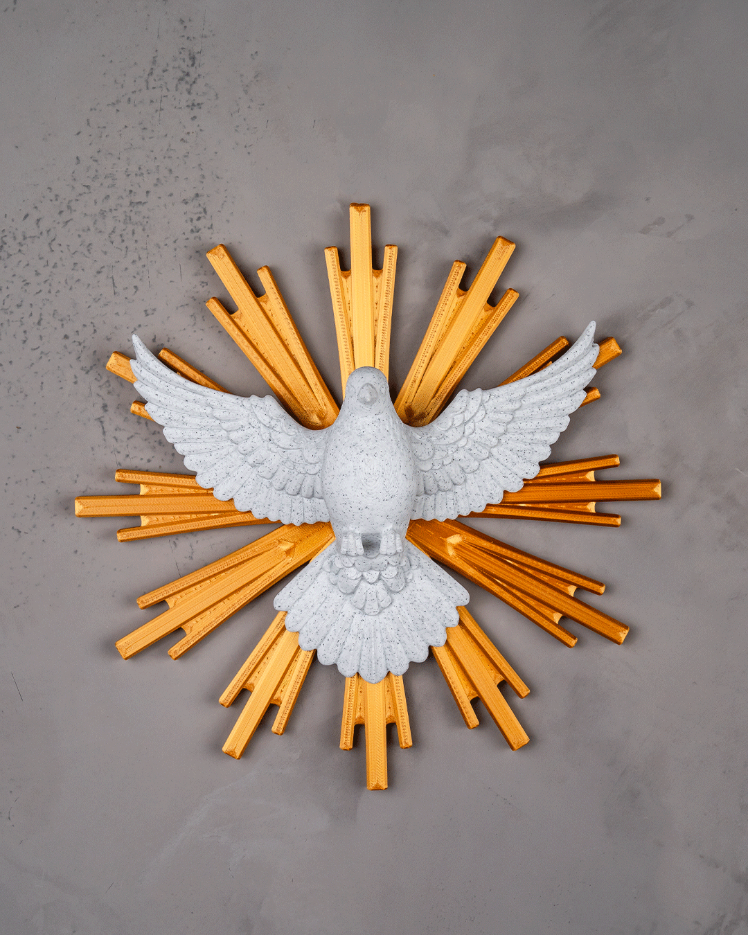 3810 - Dove of Peace - Wall Mount