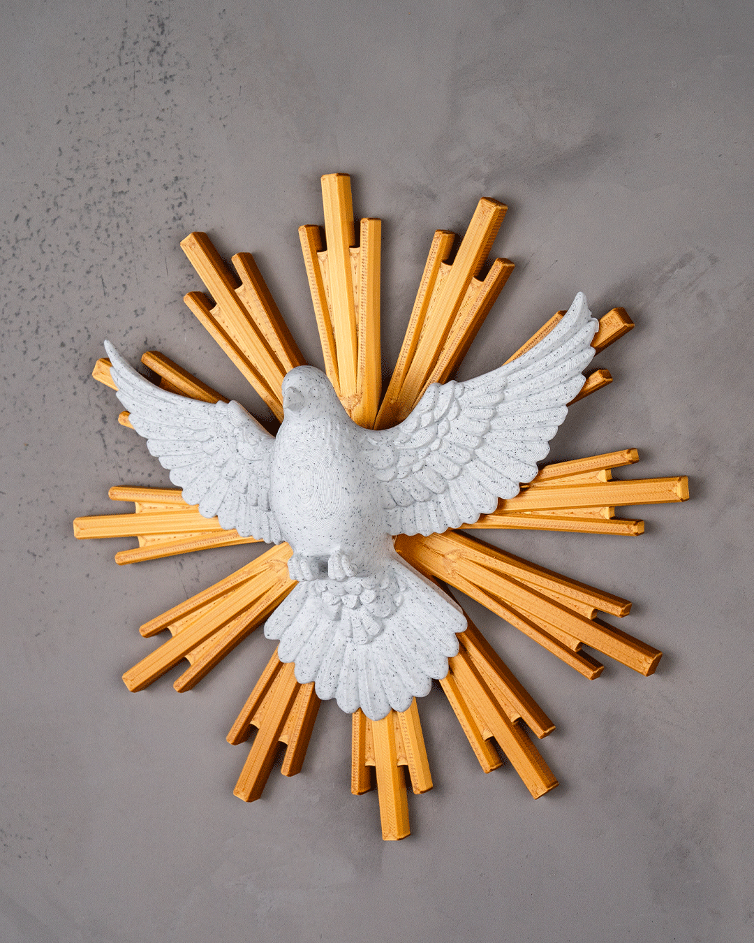 3810 - Dove of Peace - Wall Mount