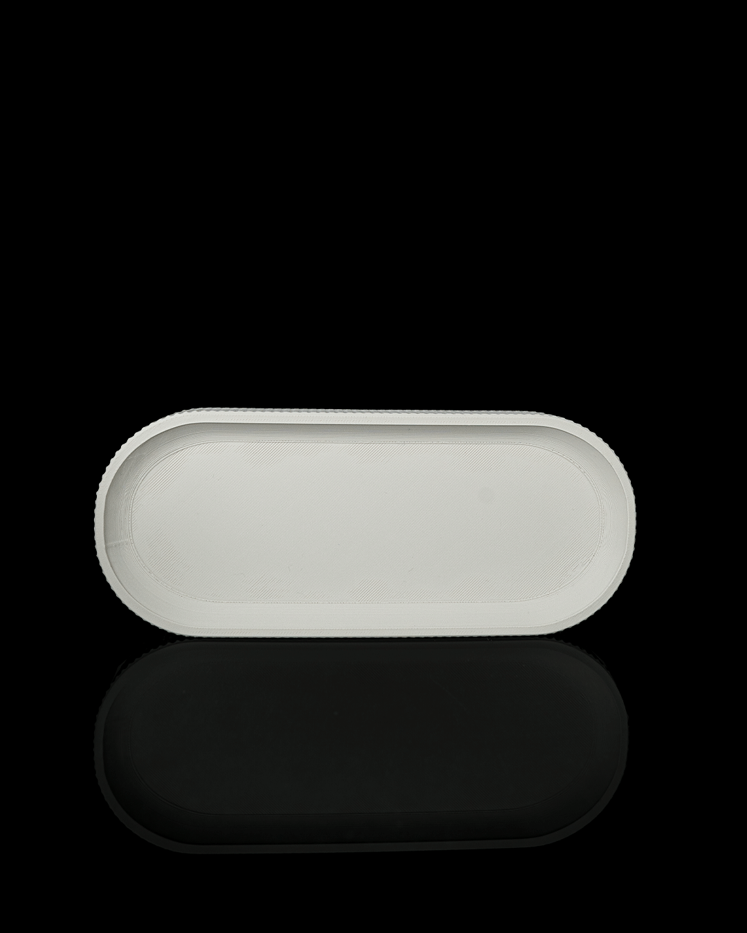 4481 - Elongated Tray and Candle Holder