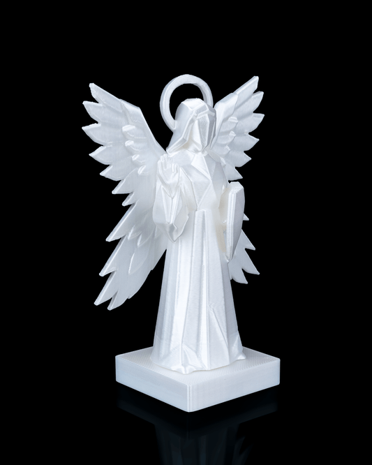 2984 - Four Winged Angel Statue