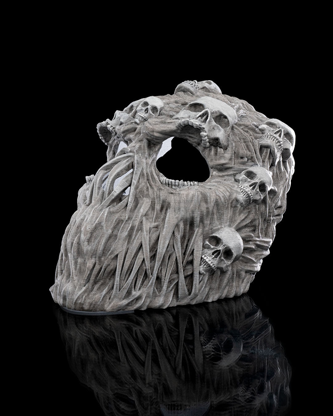2094 - Ghoul Face Halloween Mask
