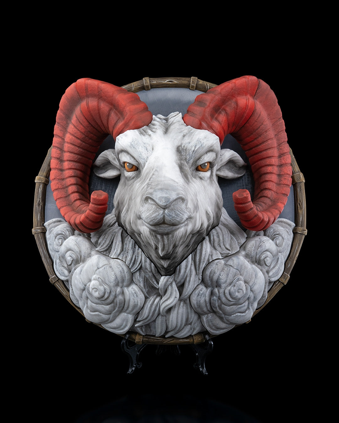 2466 - Goat Wall Piece