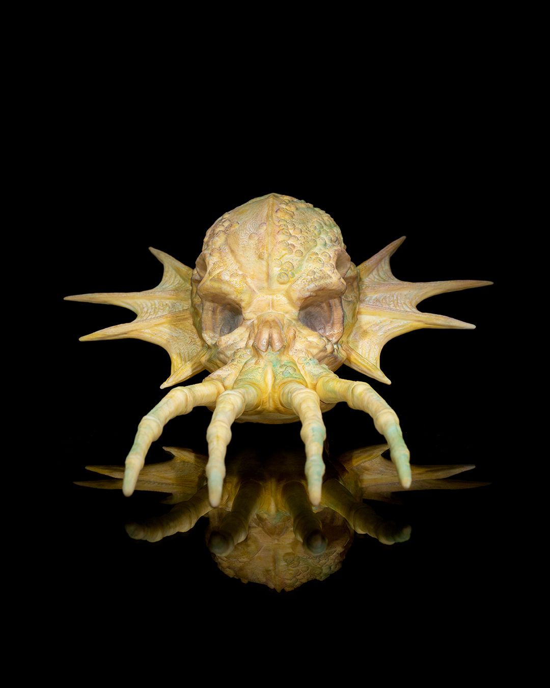 1595 - Green Dragon Skull