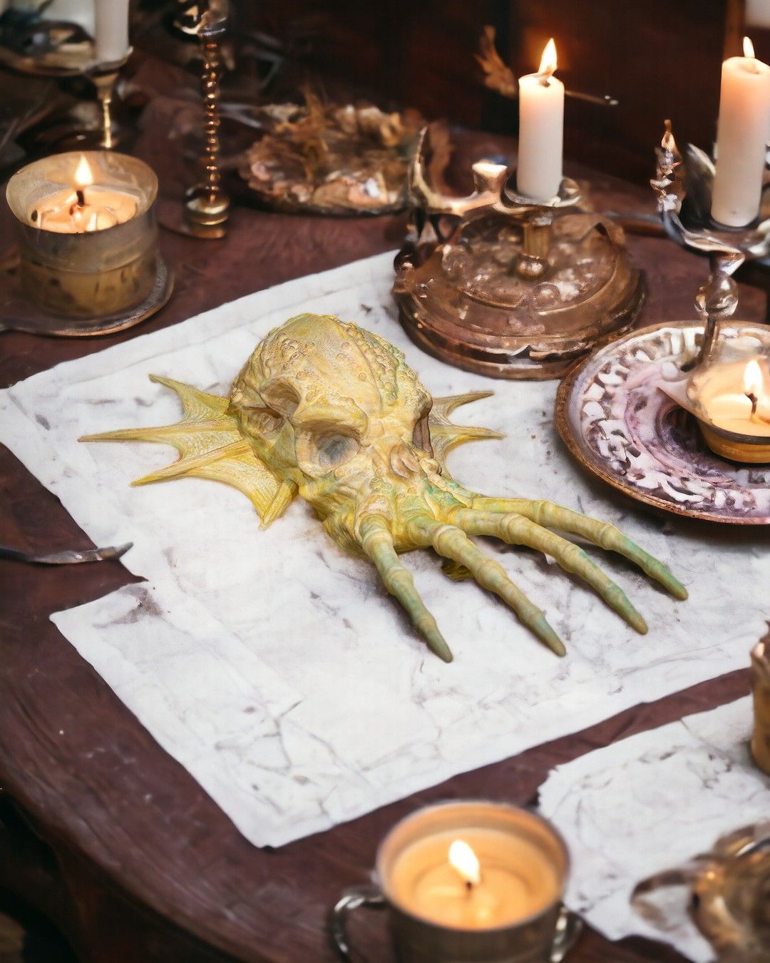 1595 - Green Dragon Skull