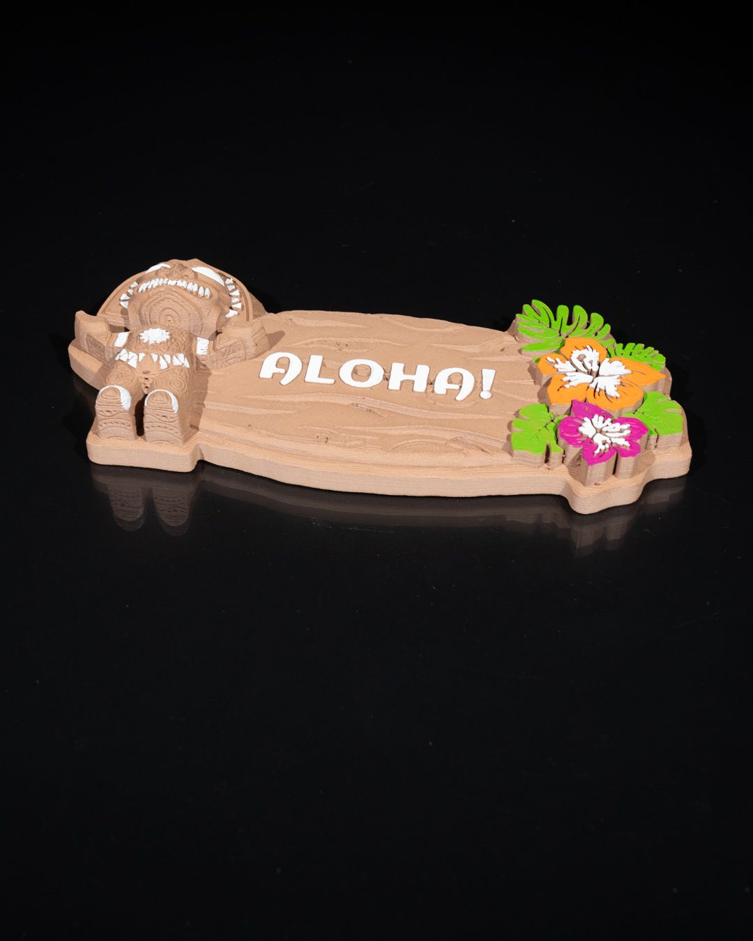 1591 - Hawaiian Customizable Plaque