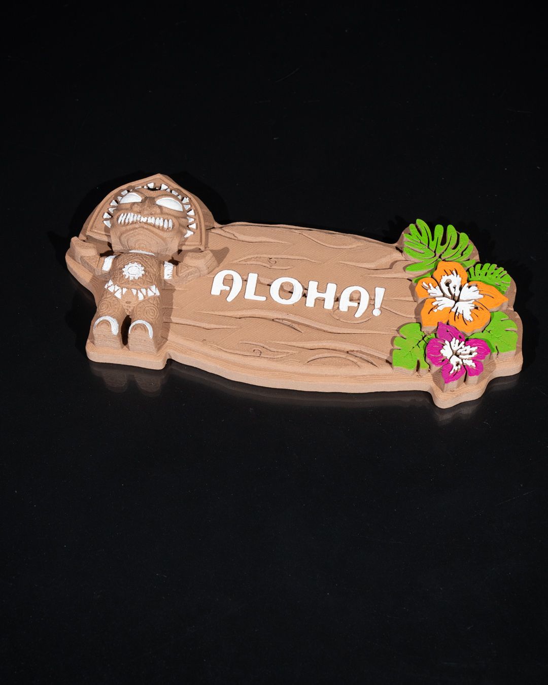 1591 - Hawaiian Customizable Plaque
