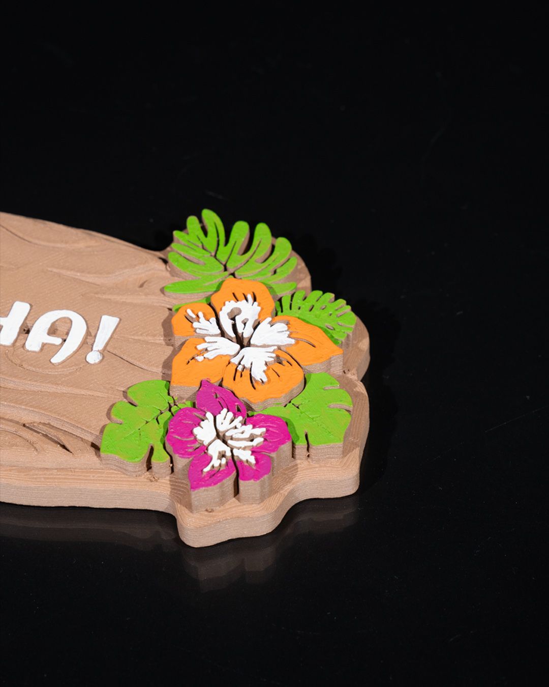 1591 - Hawaiian Customizable Plaque