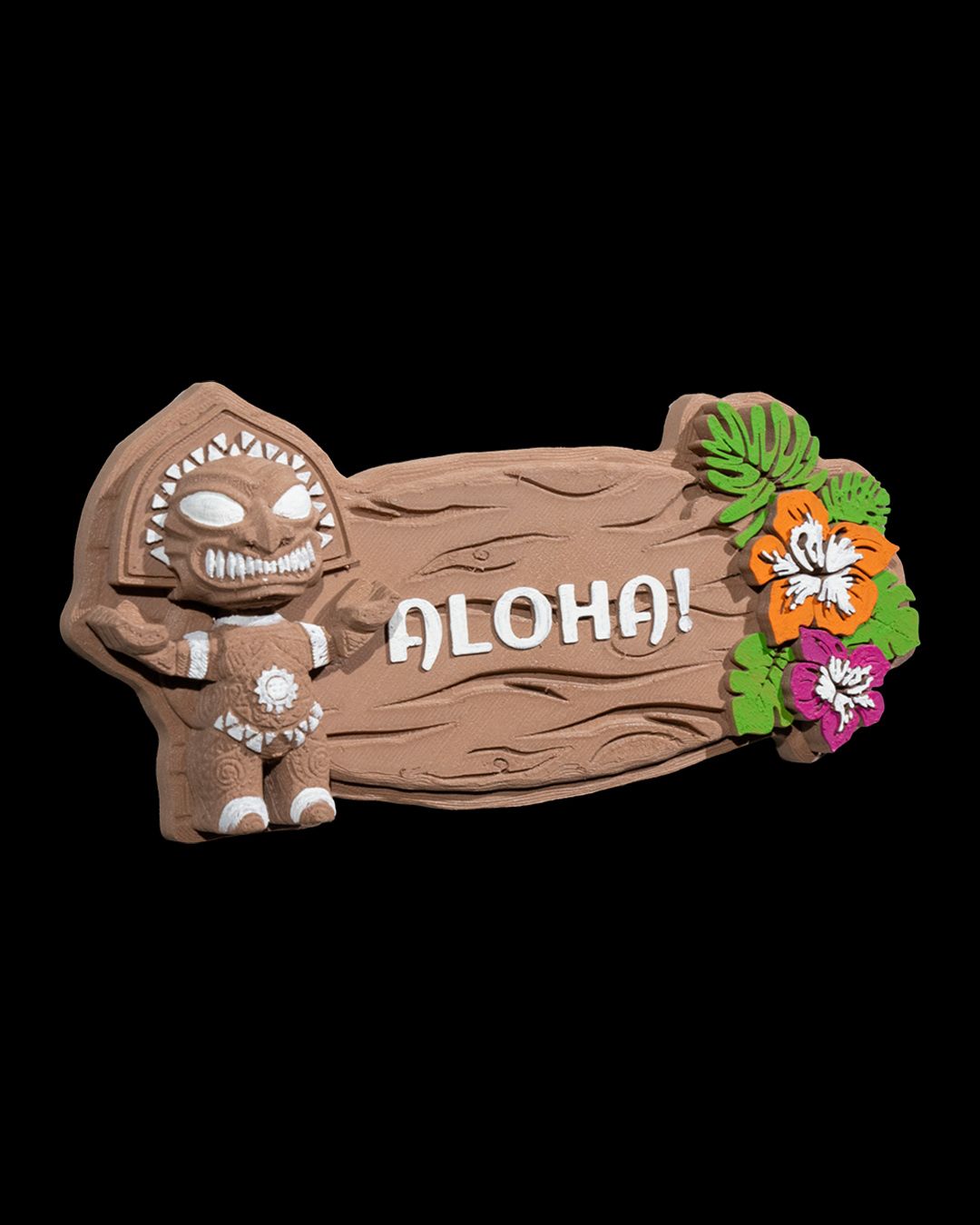 1591 - Hawaiian Customizable Plaque