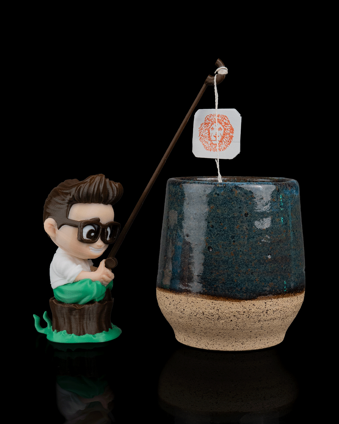 2951 - Herbal Angler Tea Bag Holder