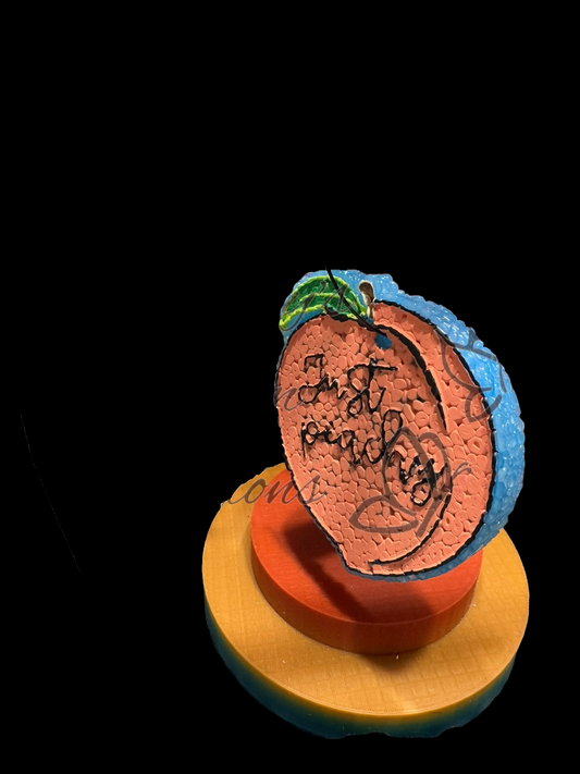 Freshie - Sayings - Just Peachy