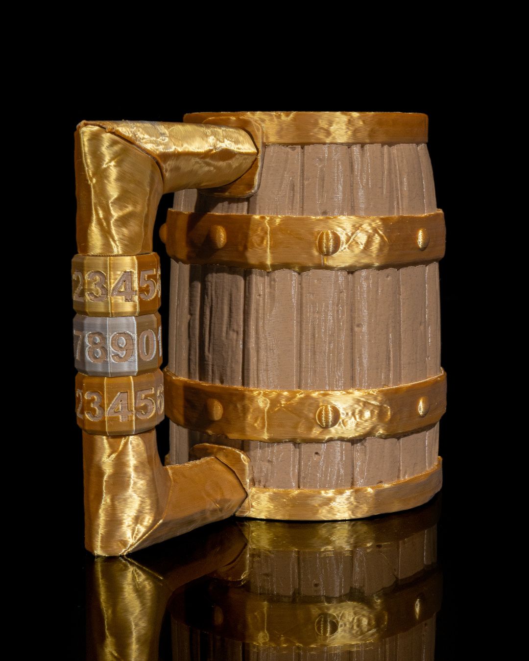1676 - Keg o’ Beer Can Holder
