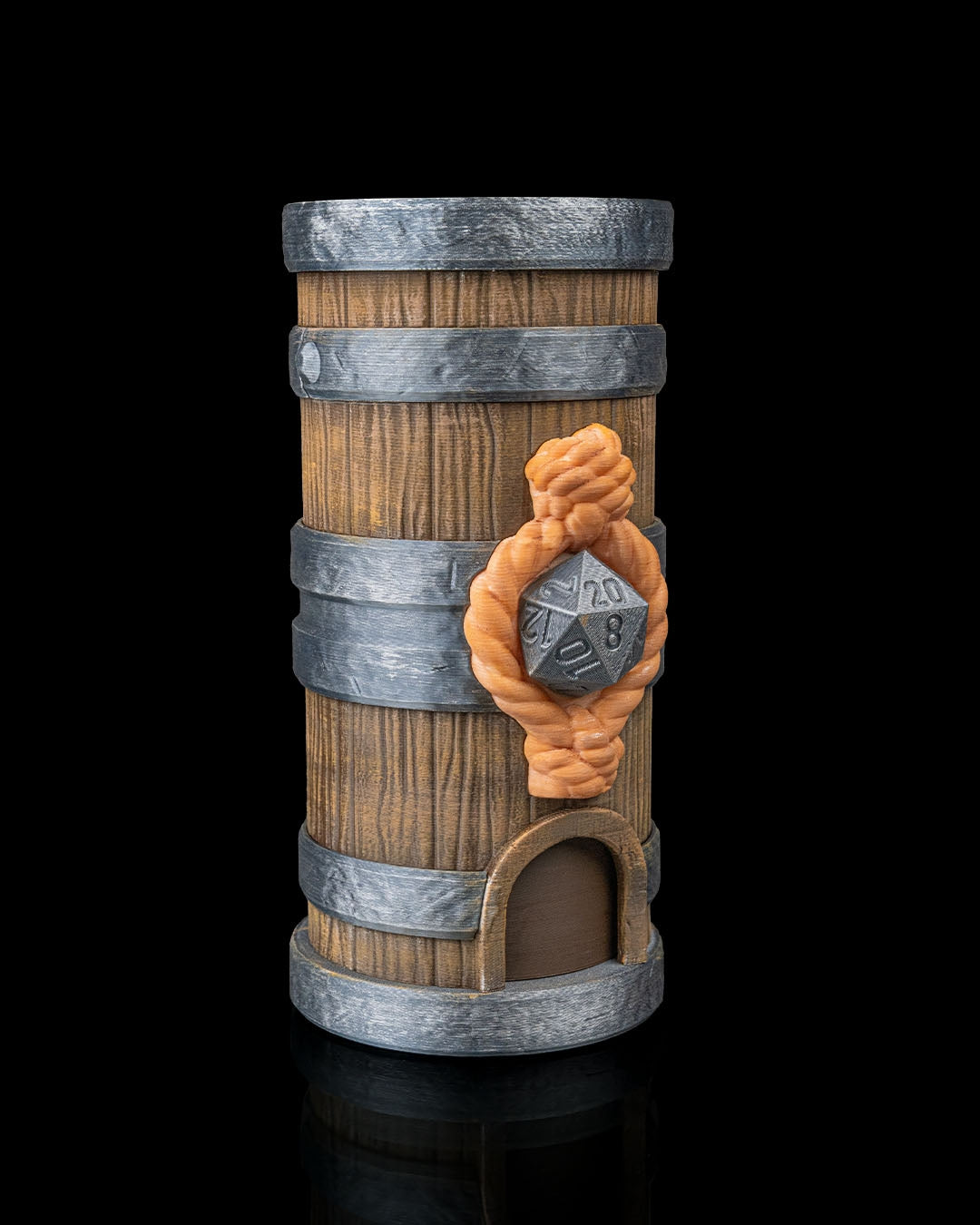 3229 - Keg of Fate - Dice Tower & Box