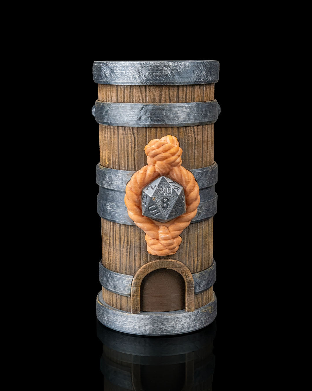 3229 - Keg of Fate - Dice Tower & Box