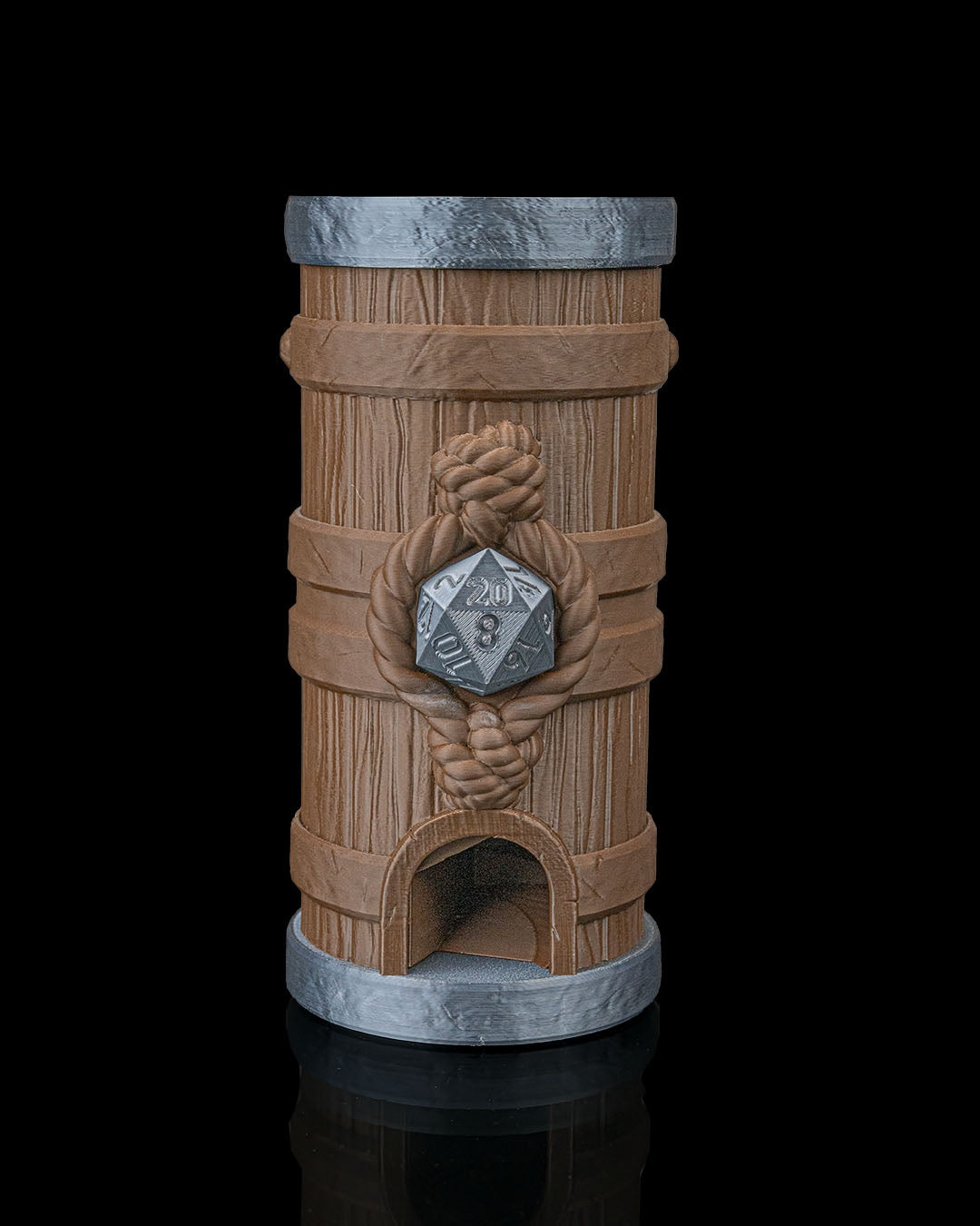 3229 - Keg of Fate - Dice Tower & Box