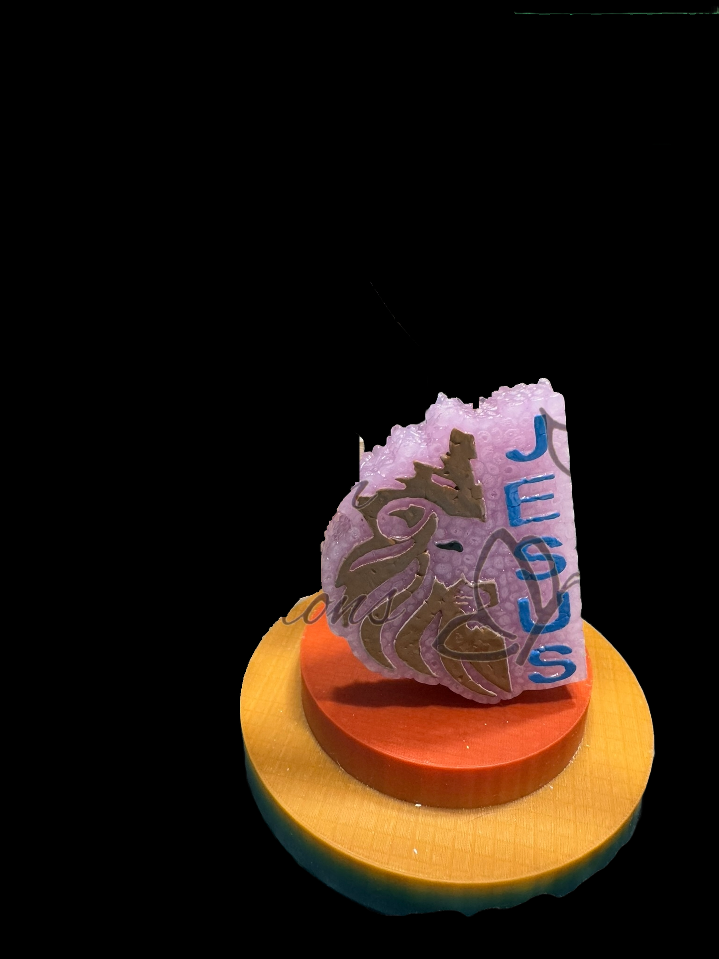 Freshie - Religion - Lion and Jesus