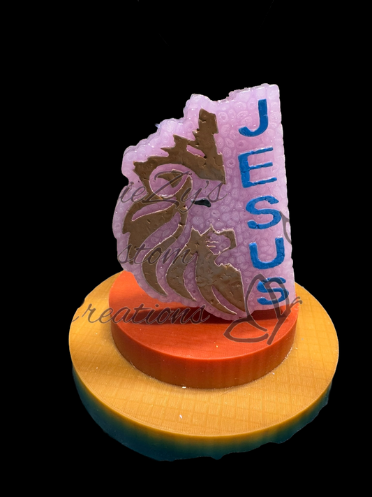 Freshie - Religion - Lion and Jesus