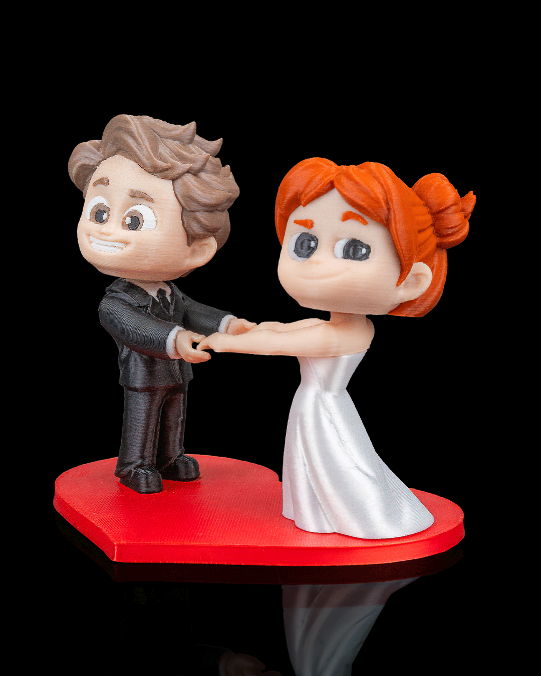 3912 - Loving Hands - Cake Topper