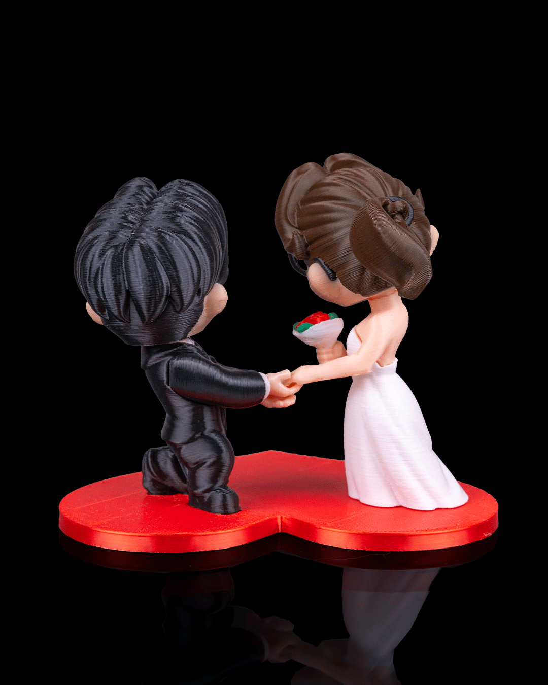 3913 - Marry Me - Cake Topper