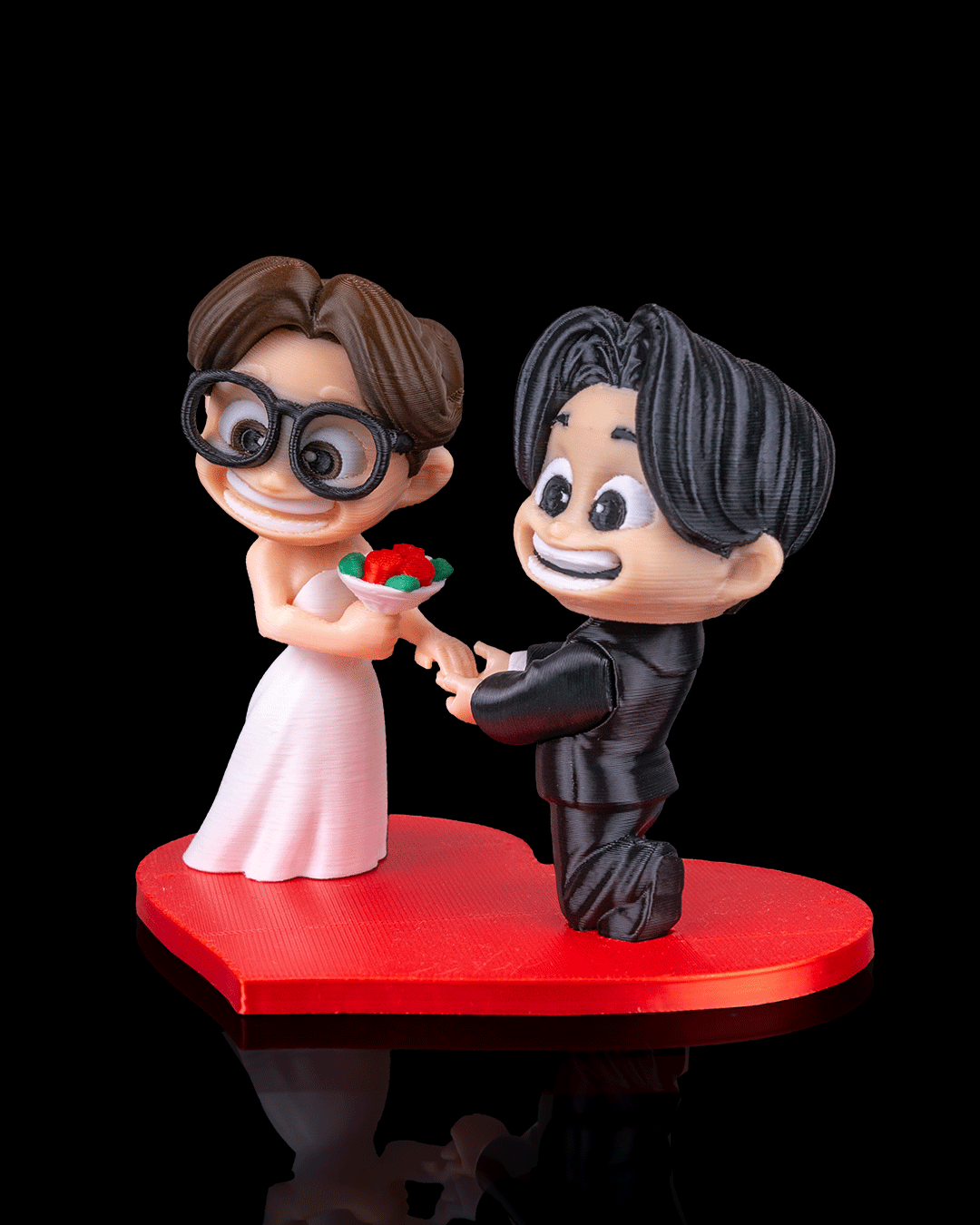 3913 - Marry Me - Cake Topper