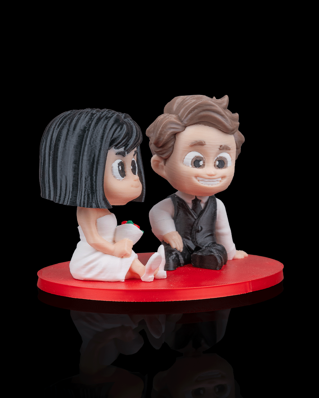 3911 - Marry & Chill - Cake Topper