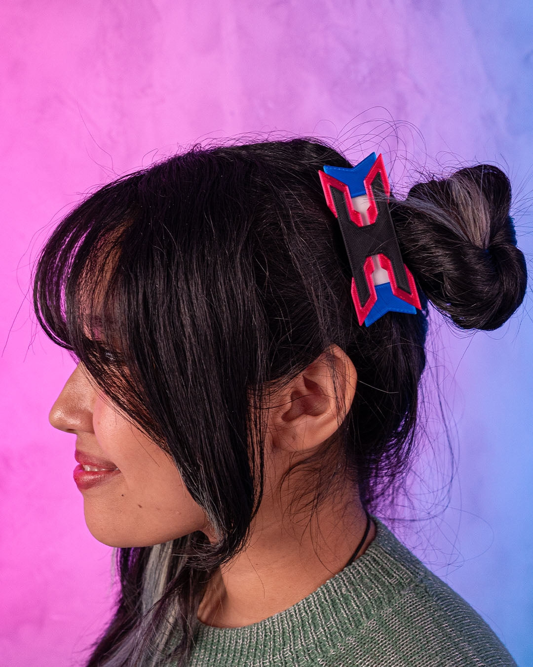 3046 - Neural Modules Hair Clips