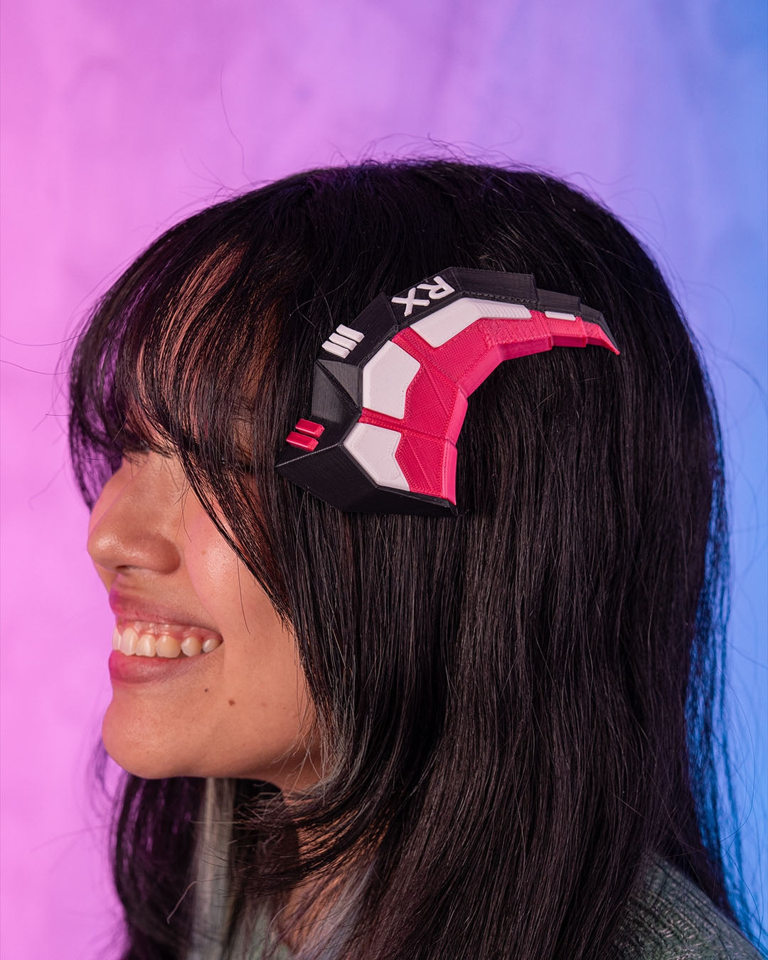 3046 - Neural Modules Hair Clips