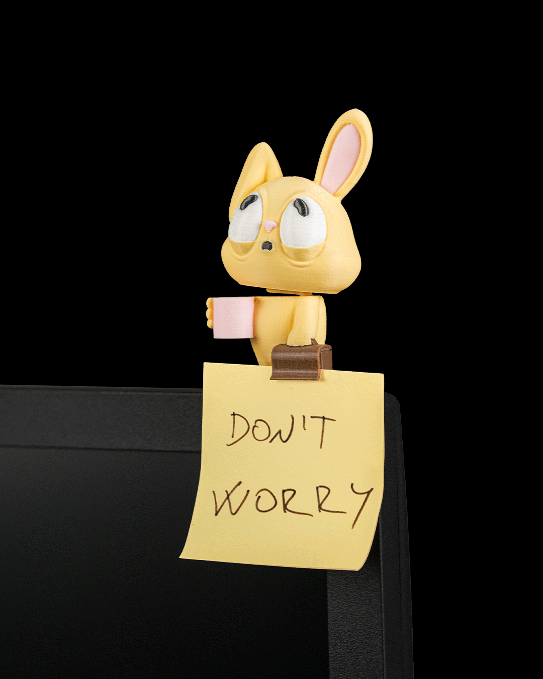 4208 - Office Bunny - Note Holder