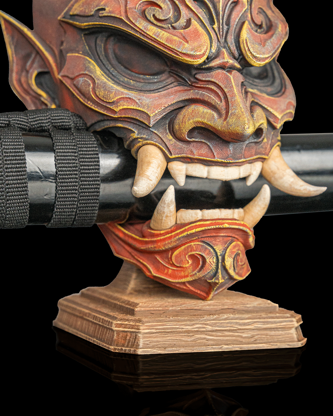 4517 - Oni Mask - Katana Holder