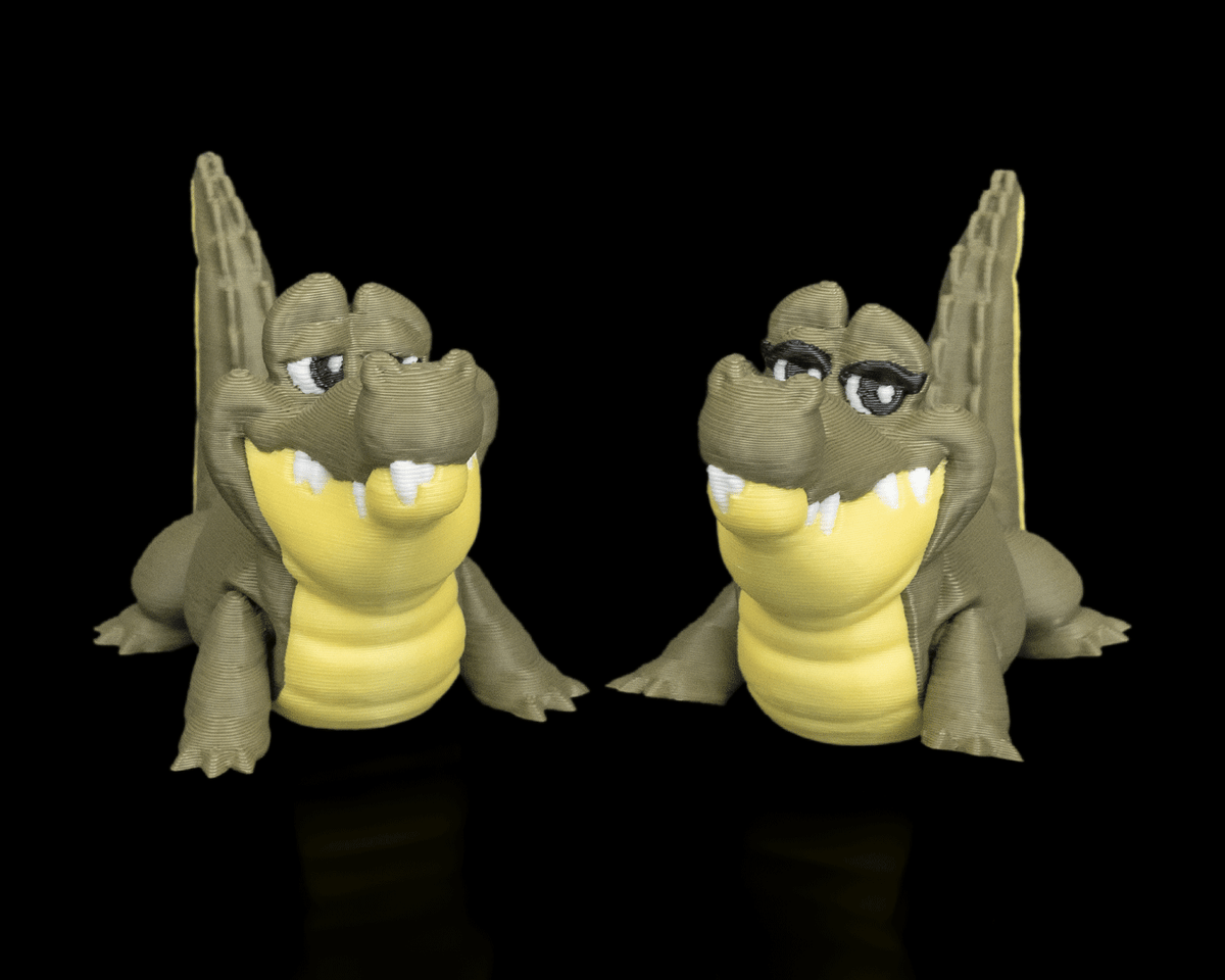 2943 - Pair of Crocodiles