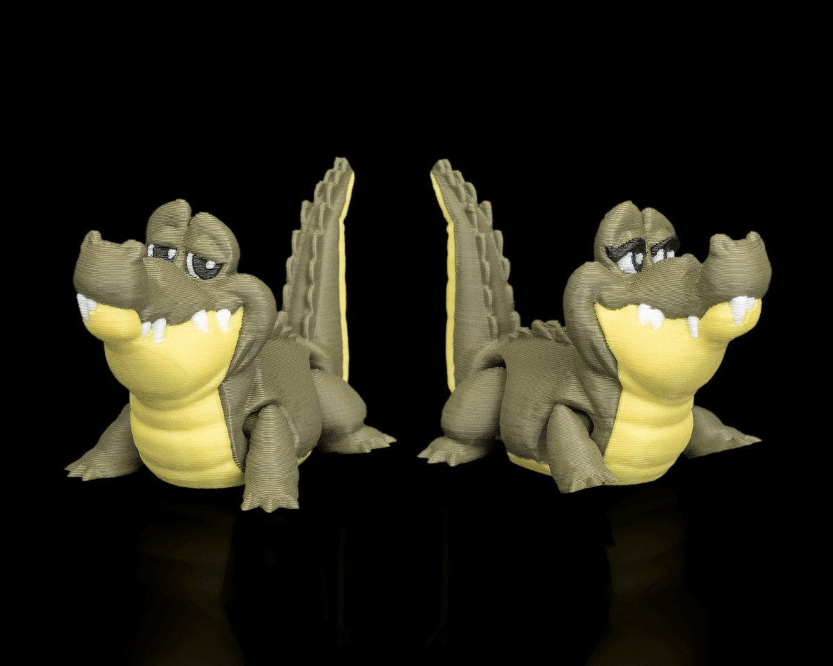 2943 - Pair of Crocodiles