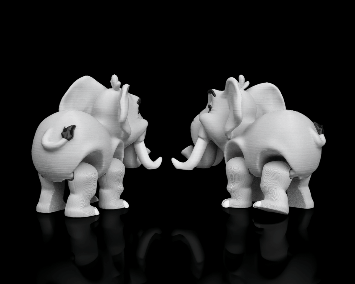 2939 - Pair of Elephants