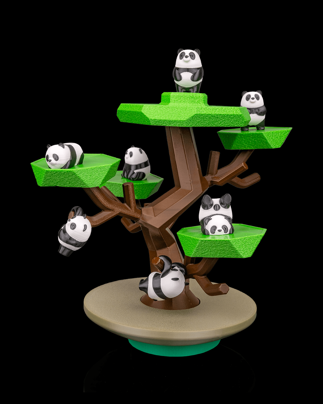 3867 - Panda Tumble - Game Set