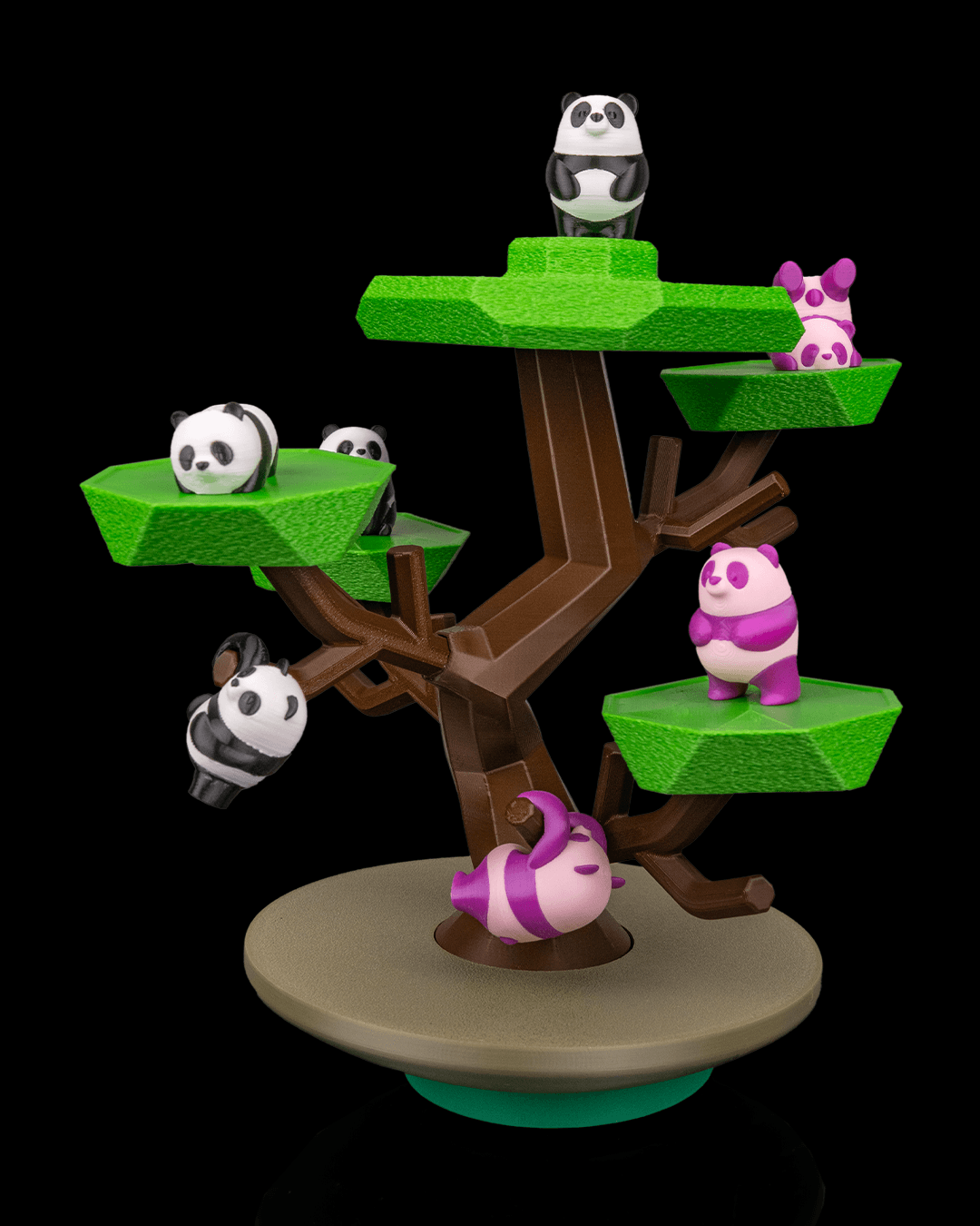 3867 - Panda Tumble - Game Set