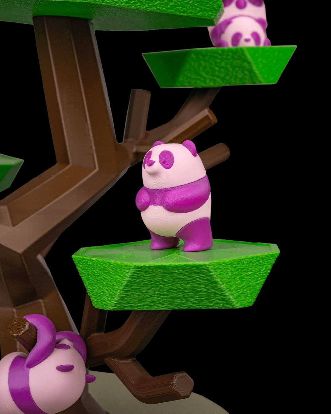 3867 - Panda Tumble - Game Set