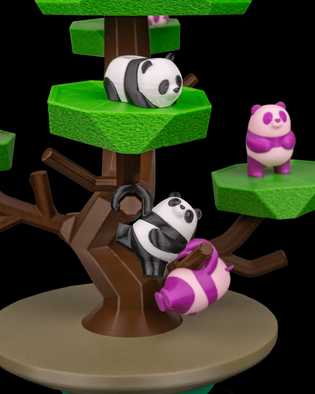 3867 - Panda Tumble - Game Set
