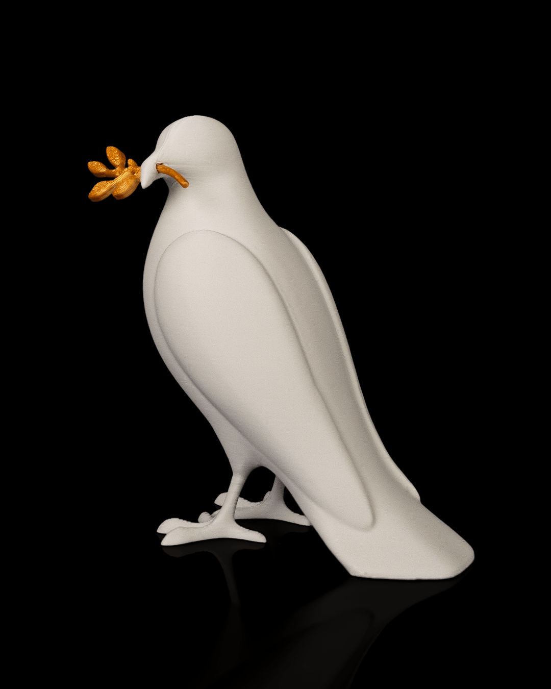 4476 - Peace Dove - Statue