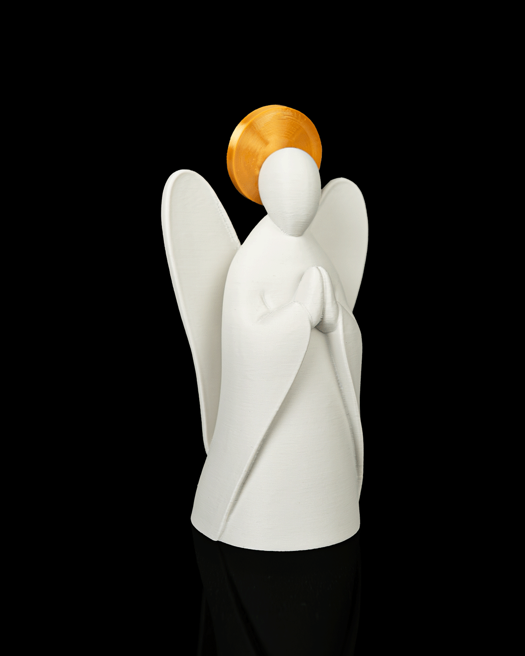 4477 - Praying Angel - Statue