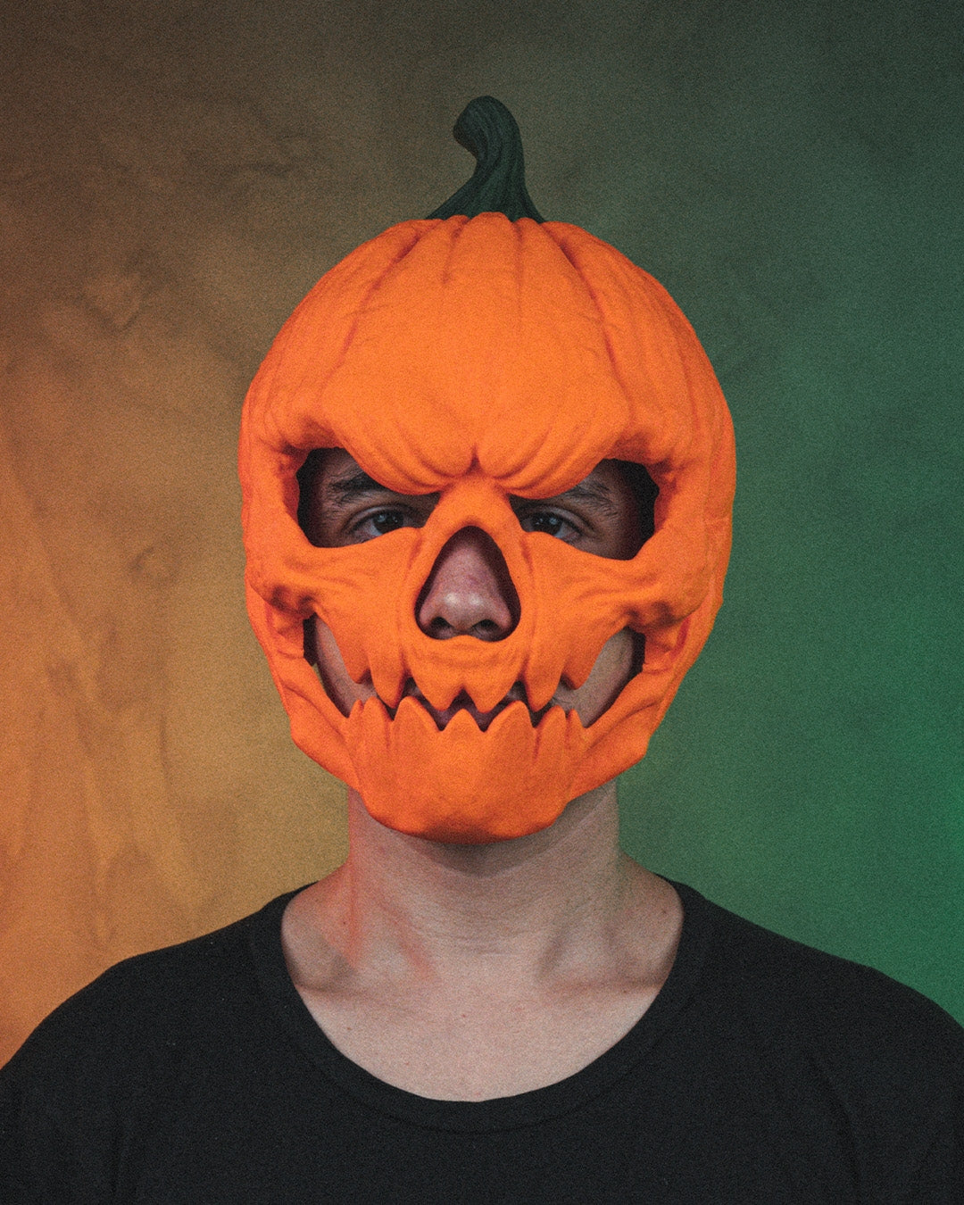 2093 - Pumpkin Head Halloween Mask