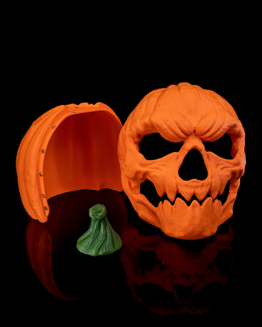 2093 - Pumpkin Head Halloween Mask