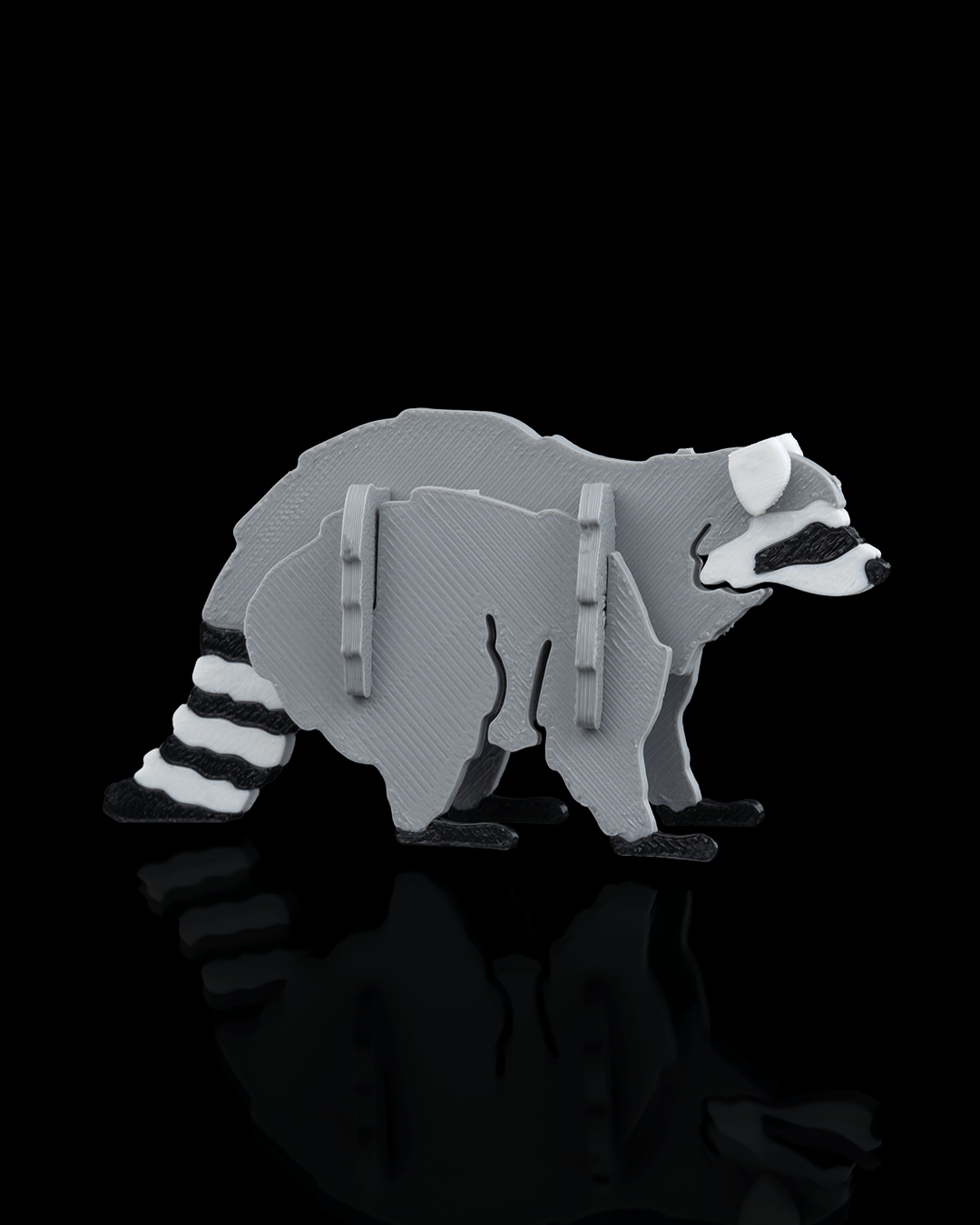 2385 - Raccoon Kit Card