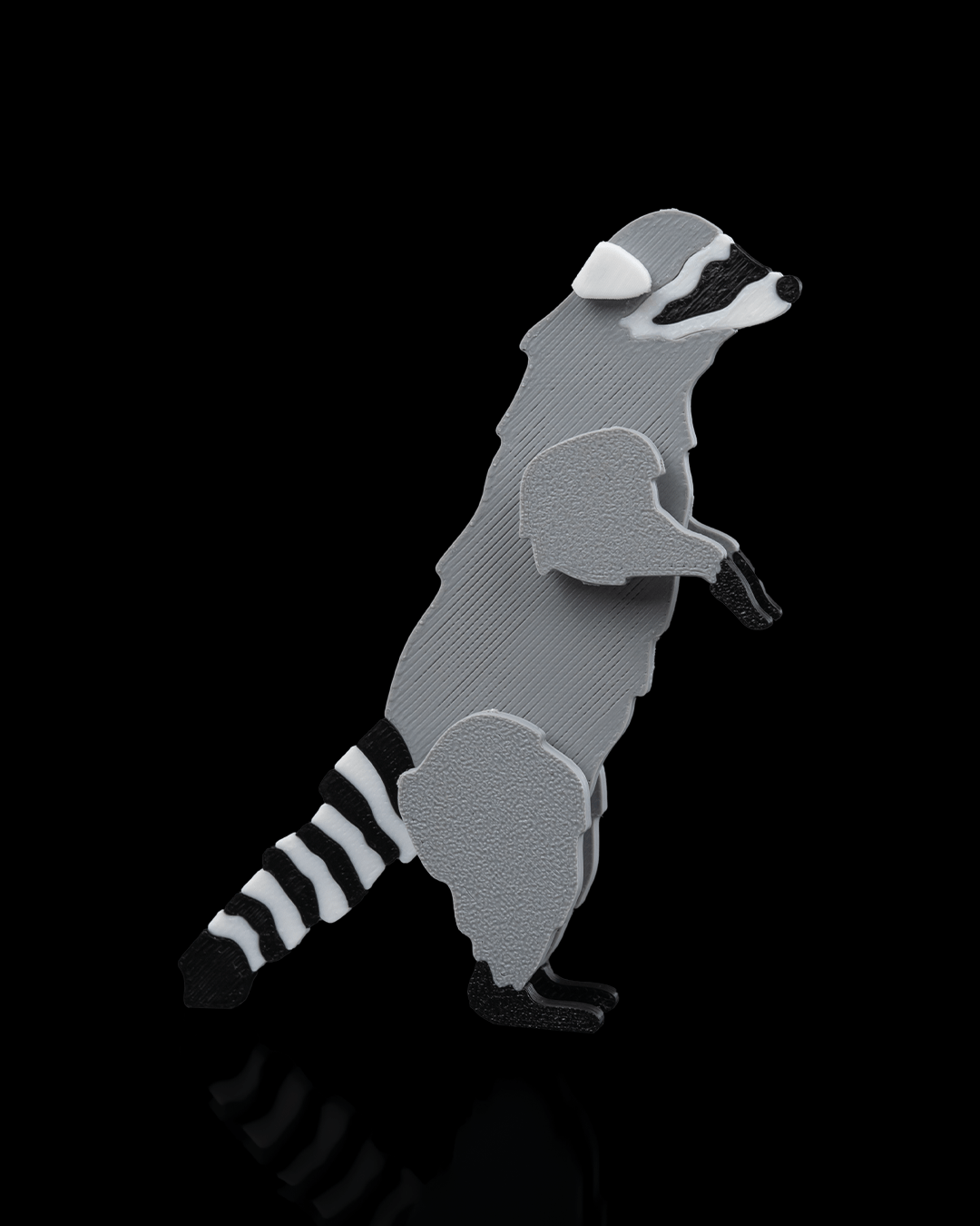 2385 - Raccoon Kit Card