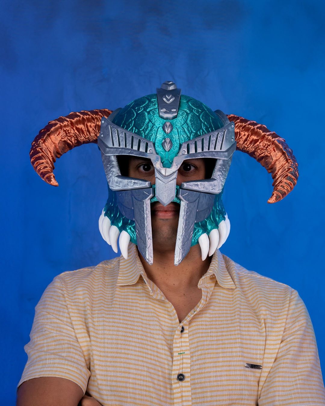 2599 - Scaled Barbarian Helmet