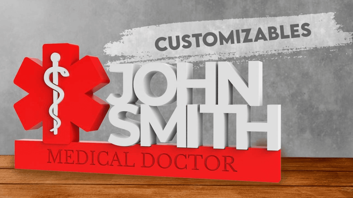 0188 - Customizable Health Profession Sign