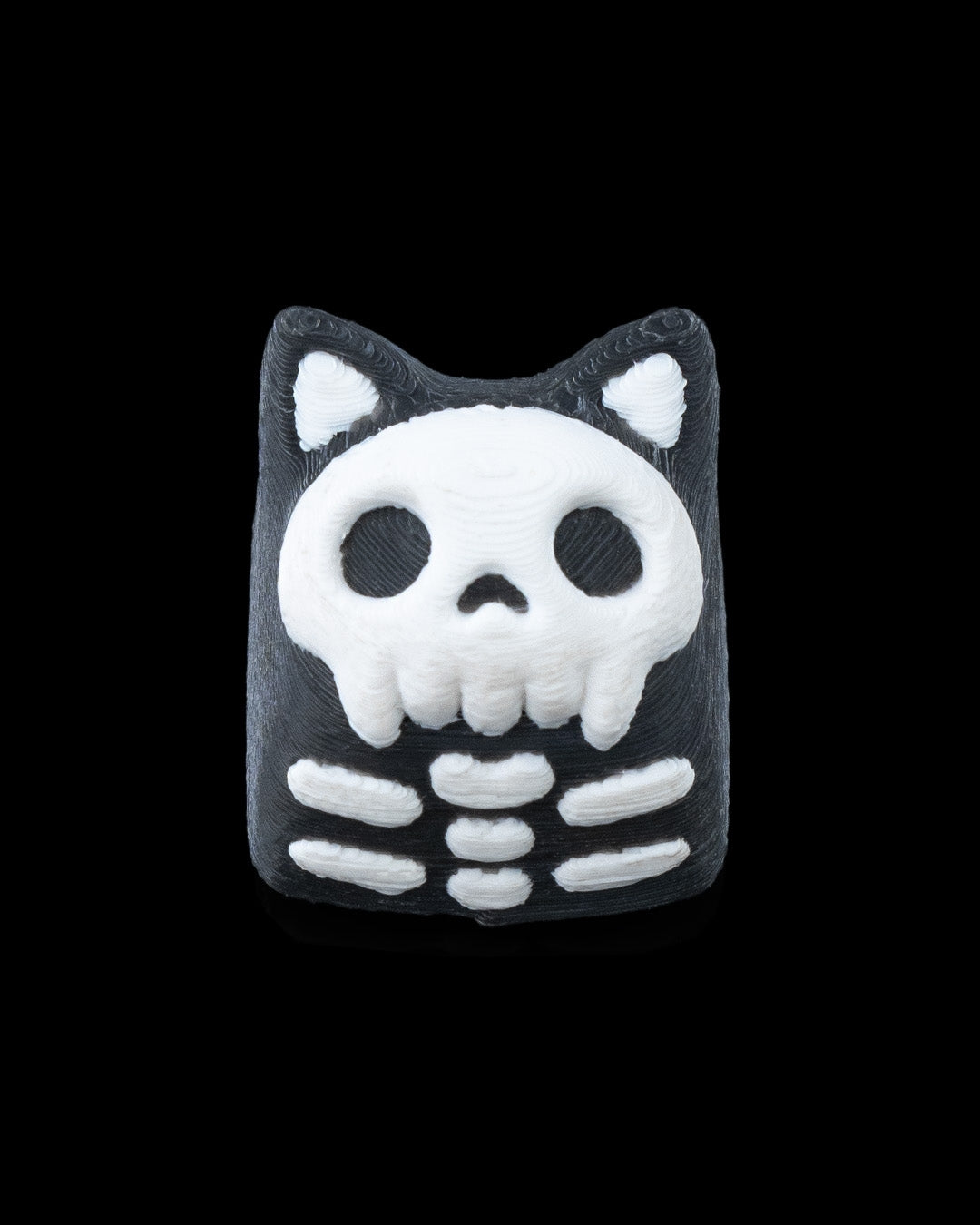 2211 - Skull Keycat Halloween Keycap