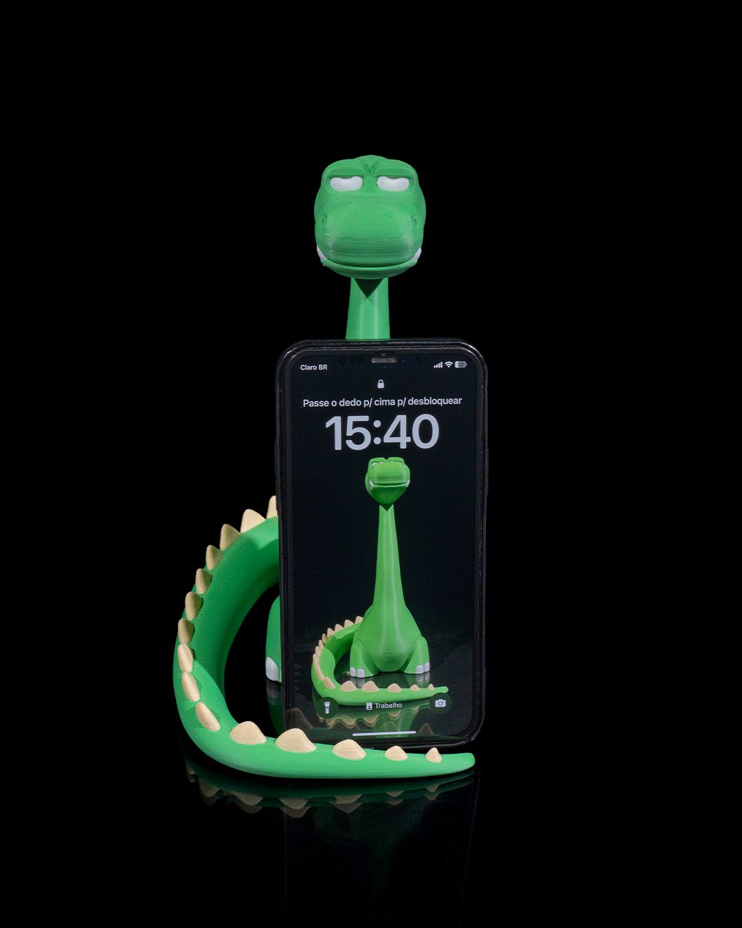 1822 - Standing Dino Phone Stand