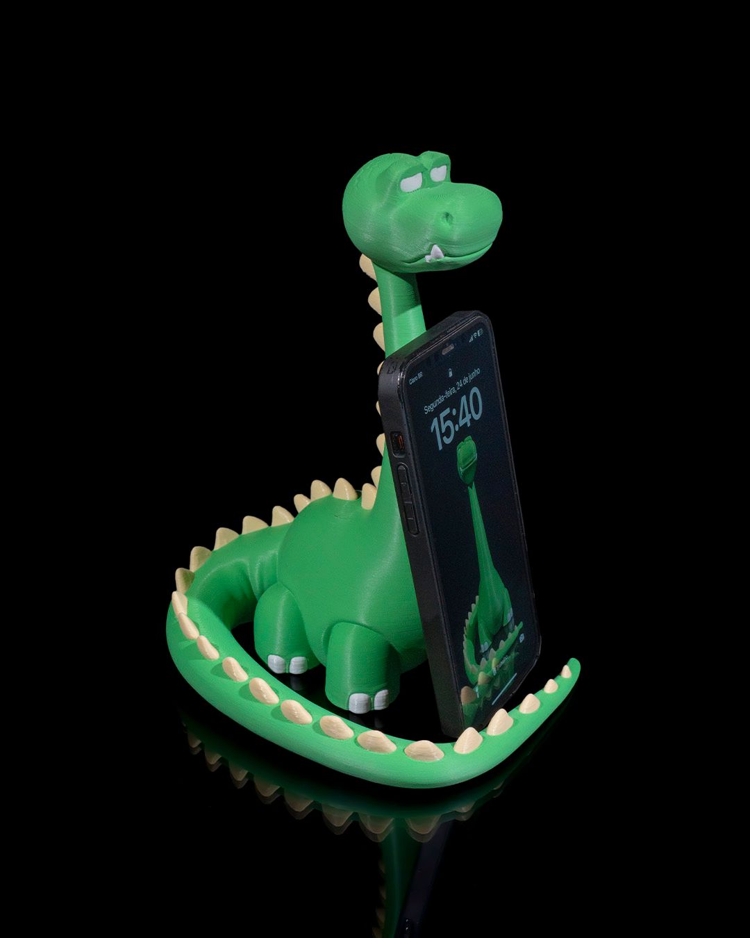 1822 - Standing Dino Phone Stand