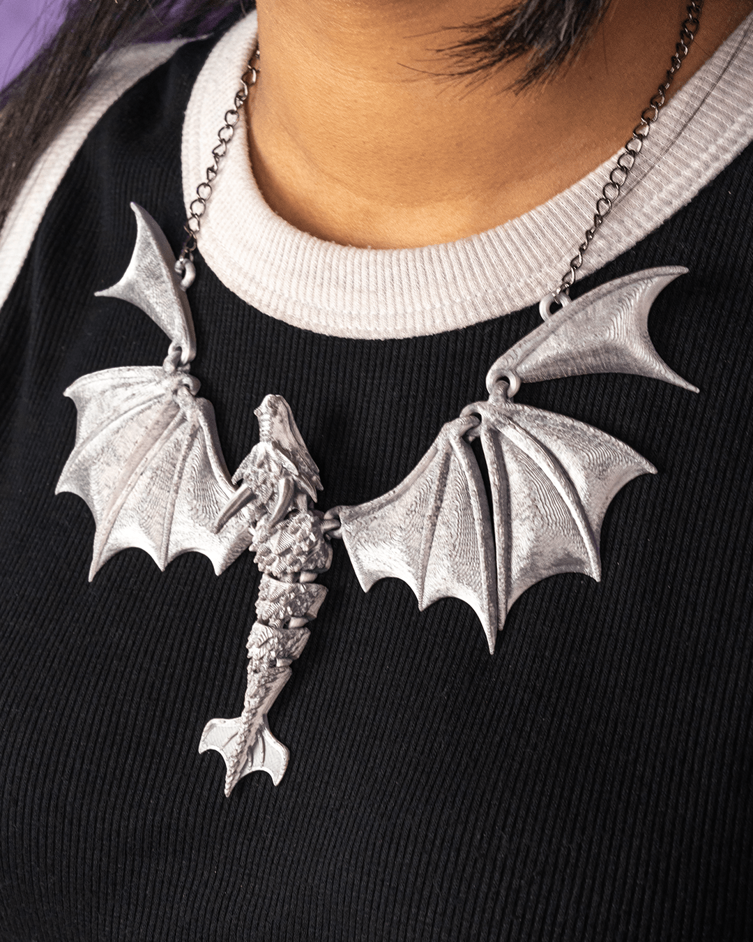 3456 - The Soaring Fang - Necklace