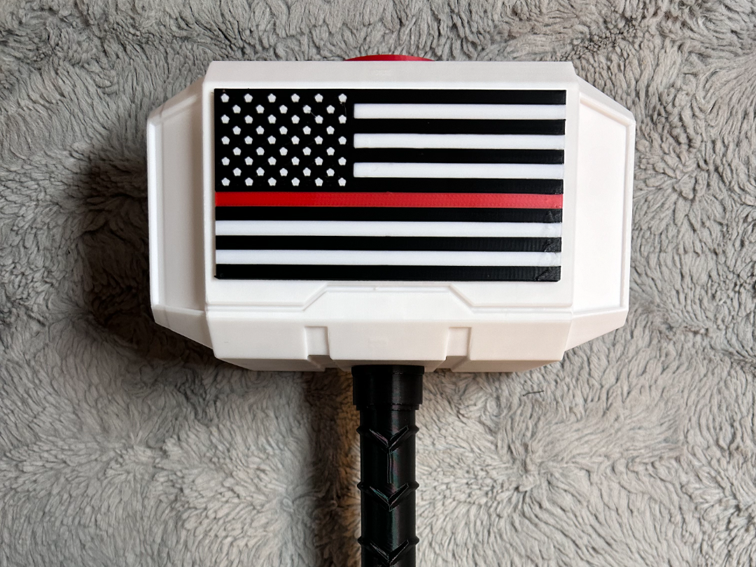 Hammer - Thin Line Flag